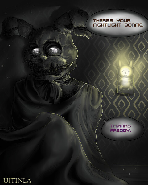 Nightmare Bonnie Nightlight By Reapersbride Fur Affinity Dot Net