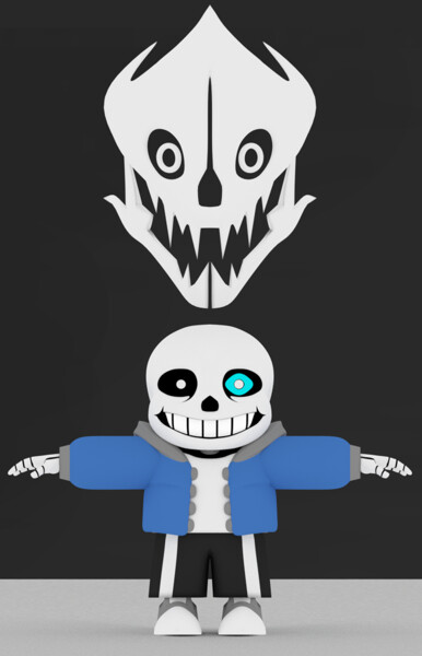 Sans And Gaster Blaster Download By Maximum124 Fur Affinity