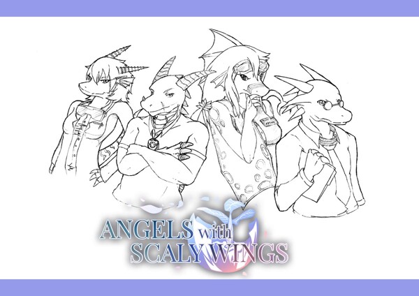 angels with scaly wings mods