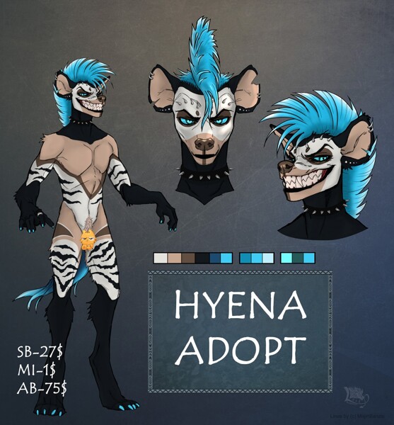 Hyena Adopt 3 By Andemon666 Fur Affinity Dot Net