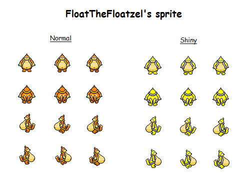 Floatzel Evolution Chart
