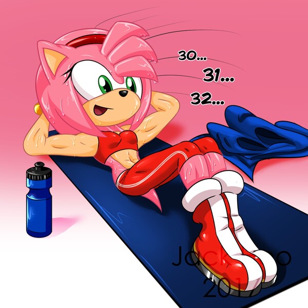 Amy Rose Sonic Cute.