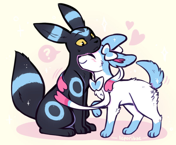 t exactly characters or anything, I just love Umbreon and Sylveon klsjdflks...