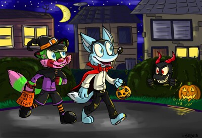 [commission] Trick or Treat!