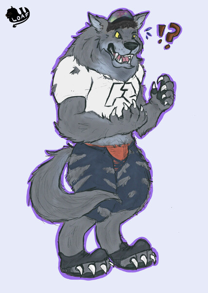 That Furry Feeling Werewolf TF By RagingRino Fur Affinity Dot Net.