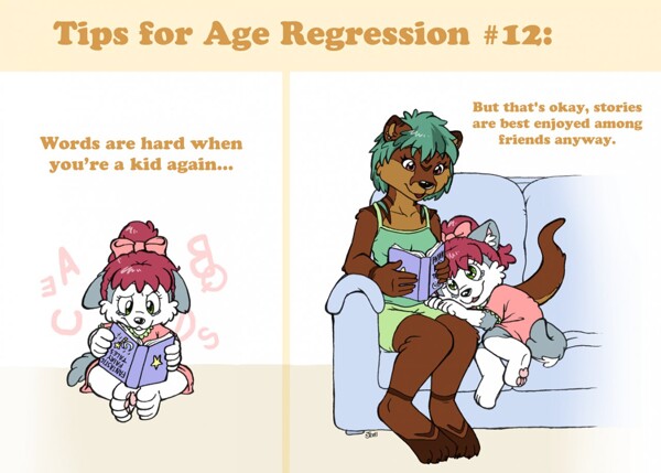 Tips For Age Regression 12 Story Time By NicolaiBunny.